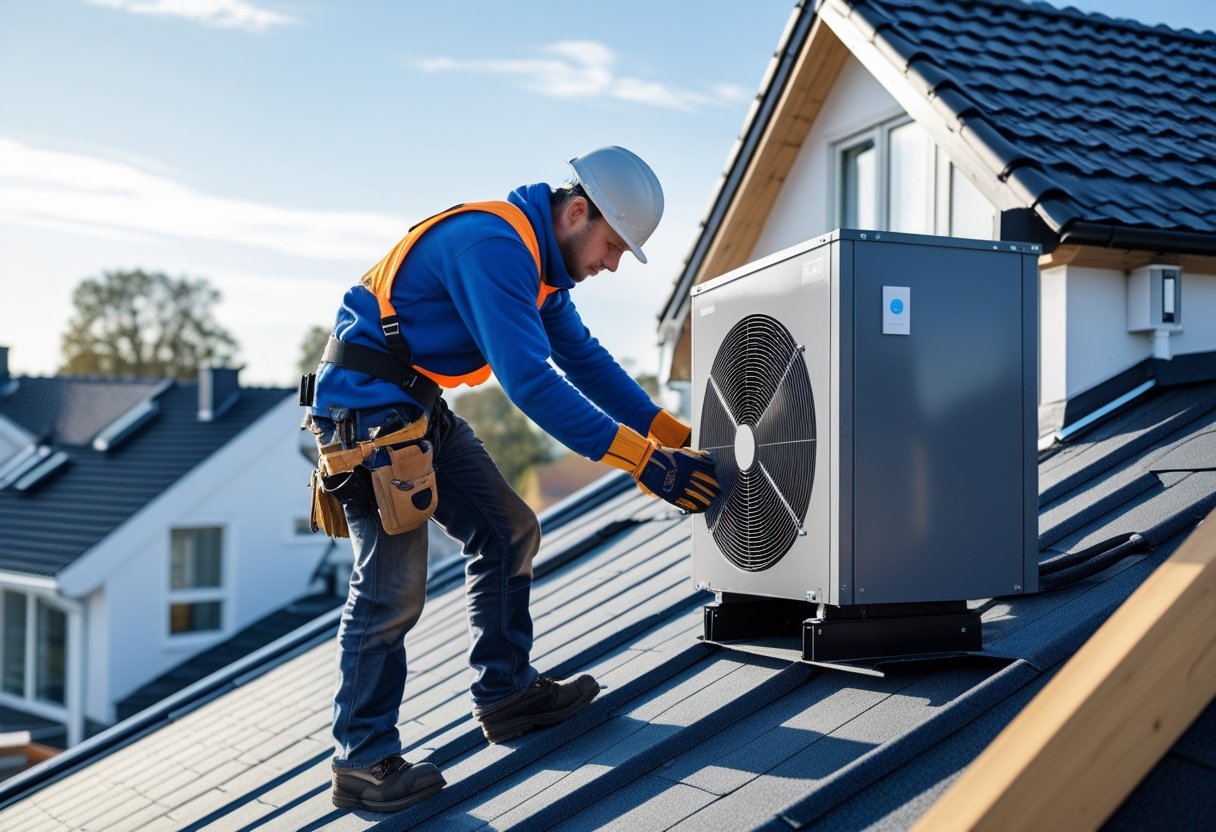 Hvordan en tagdaekker i Vordingborg kan optimere din varmepumpeinstallation