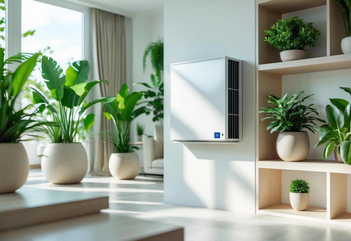 Energibesparelse og stil saadan integrerer du varmepumper og havekrukker til indendoers brug